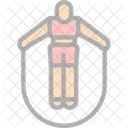 Rope Skipping Jump Rope Happy Icon