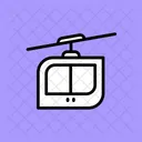 Rope Way Cable Car Icon