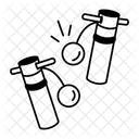 Ropeless Skipping Jumping Gym Icon