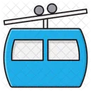 Chairlift Ropeway Travel Icon