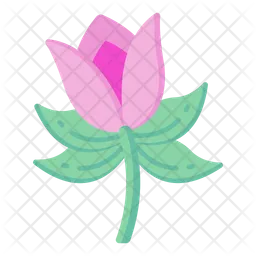 Rosa Tulpe  Symbol