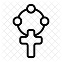 Rosary Beads Prayer Icon