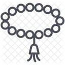 Beads Muslim Prayer Icon