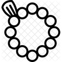 Rosary Beads Praying Icon