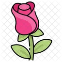 Cartoon Rose Icon