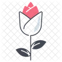 Rose Flower Valentine Icon