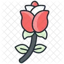 バラ、花、愛 アイコン