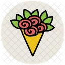 Rose Bouquet Flower Icon