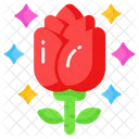 Rose Flower Natural Icon
