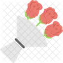Red Rose Bouquet Icon