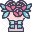 Rose Bouquet Flowers Bouquet Icon