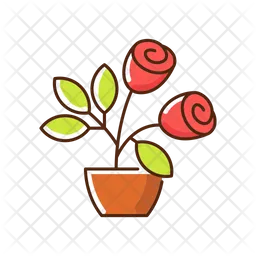 Rose bushes  Icon