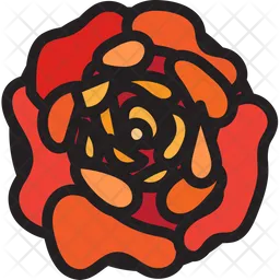 Rose Flower  Icon