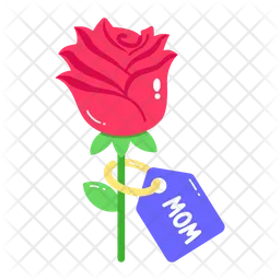 Rose Flower  Icon