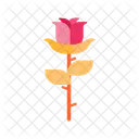 Rose Flower Love Love Heart Icon