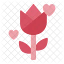 Rose Flower Nature Icon