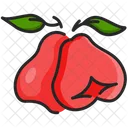 Rosa maçã  Ícone