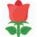 Rosebud Flower Blossom Icon