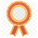 Rosette Ribbon Medal Ribbon Achievement Icon
