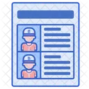 Rosters Baseball Rosters Baseball Player Icon