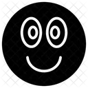 Rosto Emoji Alegre  Ícone