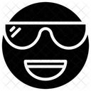 Rosto Emoji Confiante  Ícone