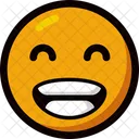 Rosto Sorridente Emoji Feliz Expressao Ícone