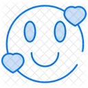 Rosto sorridente  Ícone