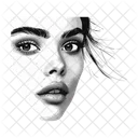Rostro Femenino Icono