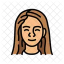 Relajado Cara Lento Icono
