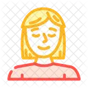 Relajado Cara Lento Icono