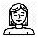 Relajado Cara Lento Icono