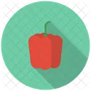 Rote Paprika Symbol