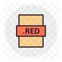 Dateityp Rot Datei Format Symbol