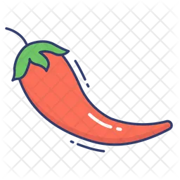 Rote Chili  Symbol