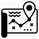 Rota Mapa Estrada Ícone