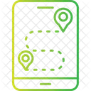 GPS Bussola Direcao Ícone