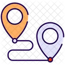 Rota Localizacao Mapa Ícone