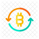 Rotação de bitcoin  Ícone