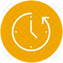 Tempo Relogio Rotacao Ícone