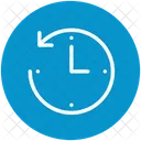 Tempo Relogio Rotacao Ícone