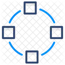 Concepto De Icono De Rotacion Rotacion Y Direccion Flecha Icono