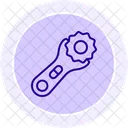 ロータリー、カッター、ファーム アイコン