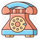 Rotary Dial Phone  Icon