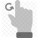 Rotate Fingers Gesture Icon