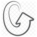 Rotate Arrow Direction Arrow Road Arrow Icon