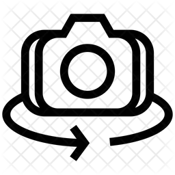 Rotate Camera  Icon