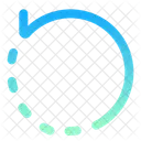 Rotate Clockwise Right Rotate Arrow Icon
