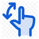 Rotate Touch Finger Icon