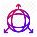 Rotate D Object Icon